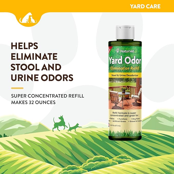 NaturVet – Yard Odor Eliminator | Eliminate Stool and Urine Odors from Lawn and - Image 2