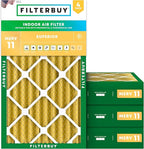 Filterbuy 20x30x4 Air Filter MERV 11 Superior Pet & Allergy Defense, by Filterbuy