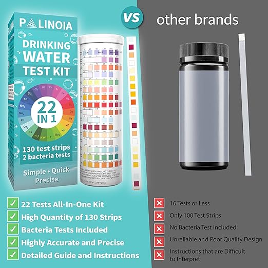 22 in 1 Drinking Water Test Kit 130 Strips - Image 4