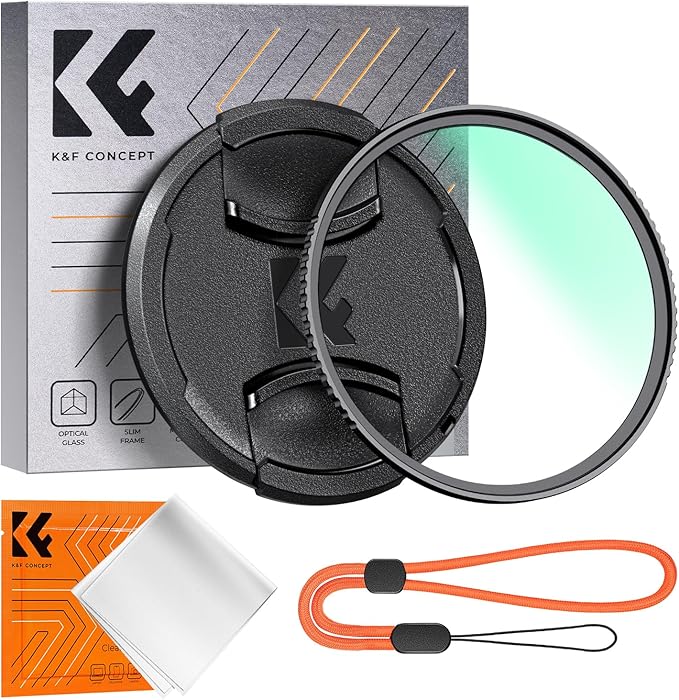 K&F CONCEPT 55mm MC UV Lens Protection Filter by KFCONCEPT