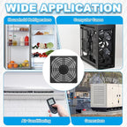 PATIKIL 90mm Fan Filter Grill - Image 7