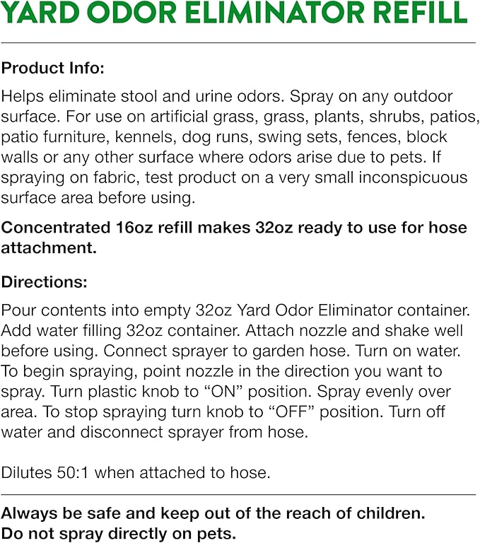 NaturVet – Yard Odor Eliminator | Eliminate Stool and Urine Odors from Lawn and - Image 5