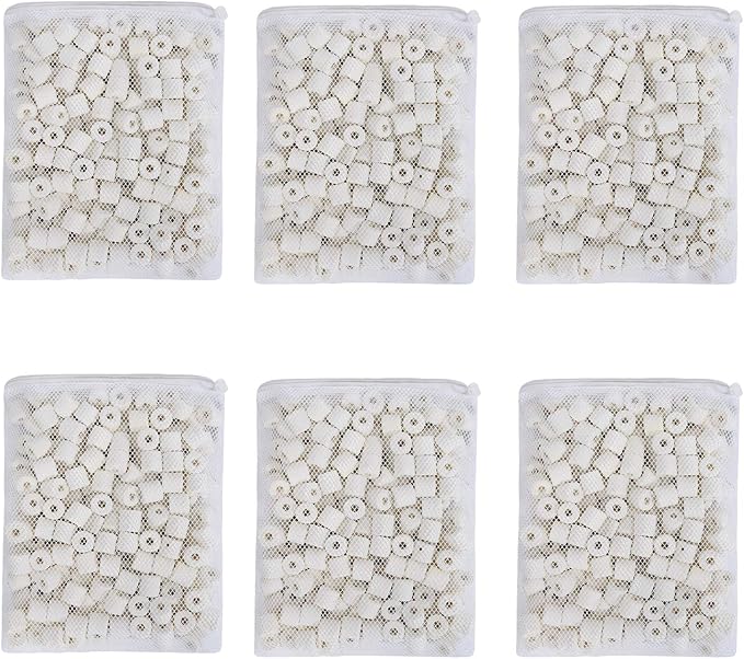 ALEGI Aquarium Premier Bulk Bio Ceramic Rings Filter Media by ALEGIAquarium