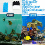 36 Pcs Aquarium Filter Media Kit Compatible - Image 3