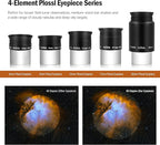 Astromania 14 Piece Telescope Accessory Kit 1.25 Inch Telescope Eyepiece and - Image 2