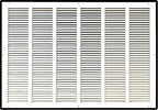 Fits 30x20 Duct Opening | Steel Return Air Grille by Handua | Vent Cover Grill - Image 4