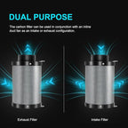ATOUR 4" Air Carbon Filter - Image 3
