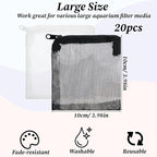 20Pcs Media Bags for Aquarium Fine Mesh Bag Aquarium Filter Media Bags - Image 2