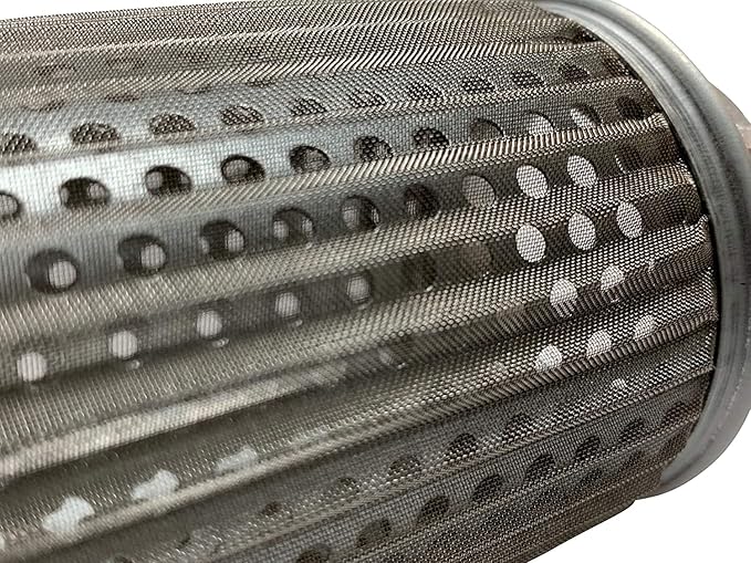 Air filter for regenerative blowers | Metal mesh | 2" Female Connection | - Image 4