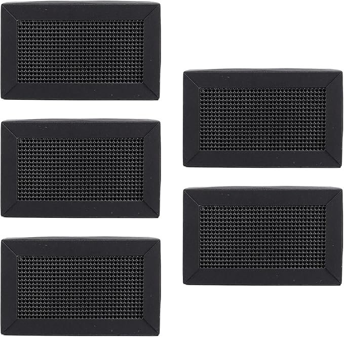 5Pcs Replacement Carbon Filters Activated Charcoal Block Parts Replaceable High by Xiuganpo