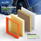 Engine & Cabin Air Filter for 2016 2017 2018 2019 2020 2021 2022 2023 Toyota - Image 3