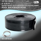 U.S. Pool Supply Pool Backwash Hose 2 Inch Diameter x 25 Feet - Image 2