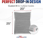 20x25x1 Electrostatic Air Filter, MERV 8, Reusable Furnace AC/HVAC Filter - Image 6