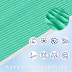 4 Pack 116130 HEPA Toxin Absorber Replacement Filter H - Image 5