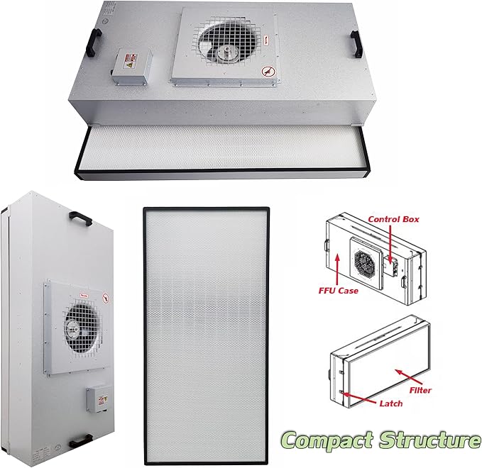 INTSUPERMAI Vertical Laminar Flow Hood Air Flow Clean Bench Workstation - Image 9