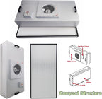 INTSUPERMAI Vertical Laminar Flow Hood Air Flow Clean Bench Workstation - Image 9