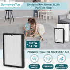 8L HEPA Replacement Filter Set Compatible - Image 2