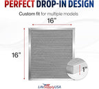 16x16x1 Electrostatic Air Filter, MERV 8, Reusable Furnace AC/HVAC Filter - Image 6