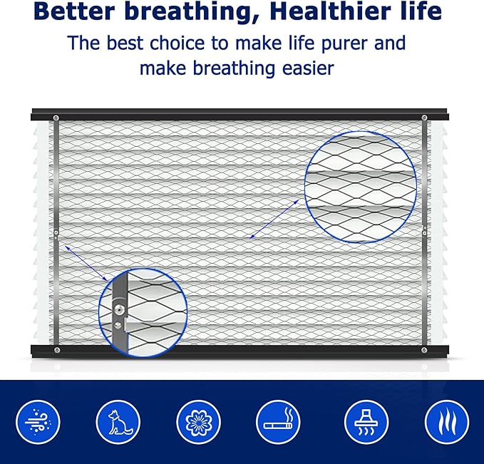 2-Pack 210 Air Filter Replacement Compatible - Image 4