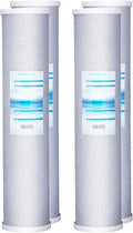 Geekpure 20 Inch Carbon Block Water Filter Reduce Chlorine Taste Odors by Geekpure