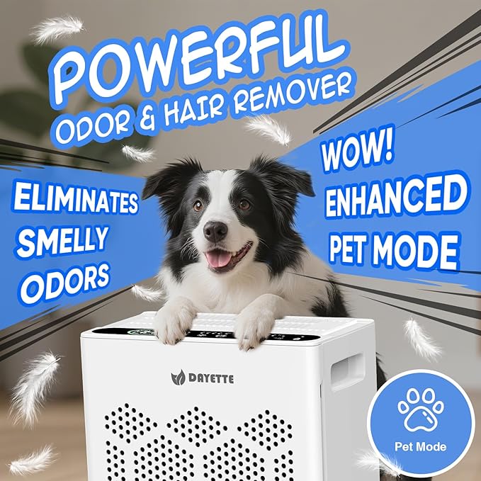 DAYETTE Air Purifiers for Home Large Room Up to 2400 Ft² - Image 2