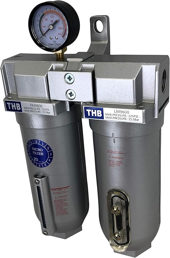 3/4" COMPRESSED AIR DESICCANT AIR DRYER/COALESCING FILTER - Image 4