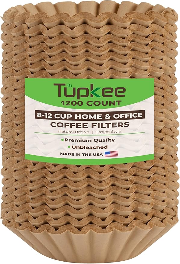 Tupkee Coffee Filters 8-12 Cups by Tupkee