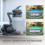 XtremepowerUS 12" Sand Filter for Above-Ground Swimming Pools Max 2, 400GPH - Image 4