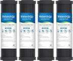 Waterdrop 2.5" x 10" Whole House CTO Carbon Water Filter Cartridge, 1 Micron by Waterdrop