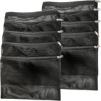 10 Pcs 10" x 7" Aquarium Filter Media Bags, Fish Tank Media Mesh Filter Bags by CoverGeny