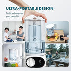 Compact 50oz Countertop Electric Water Filter Pitcher – Removes 99% of Lead - Image 9