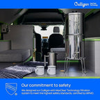 Culligan MaxClear 3 Gallon Gravity Water Filter System, Polished - Image 9