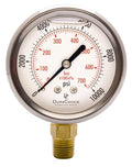 2-1/2" Oil Filled Pressure Gauge by DirectMaterial