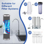 ICEPURE 1 Micron 10" x 2.5" Whole House Upgraded Coconut Shell Activated Water - Image 6