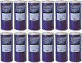 Bluonics 12-pack Carbon Water Filters GAC Granulated 4.5" x 10" by BLUONICS