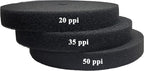 Aquarium Pond 5 Gallon Bucket DIY Bio Sponge Filter Media Pad Rounded 11x11 by Aqualexs
