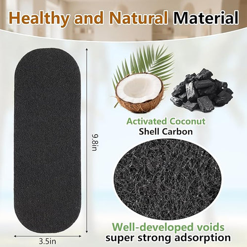 15 Pack Ceiling Fan Filters, Unscented Activated Coconut Shell Carbon Ceiling - Image 2