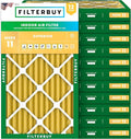Filterbuy 10x20x2 Air Filter MERV 11 Superior Pet & Allergy Defense, by Filterbuy