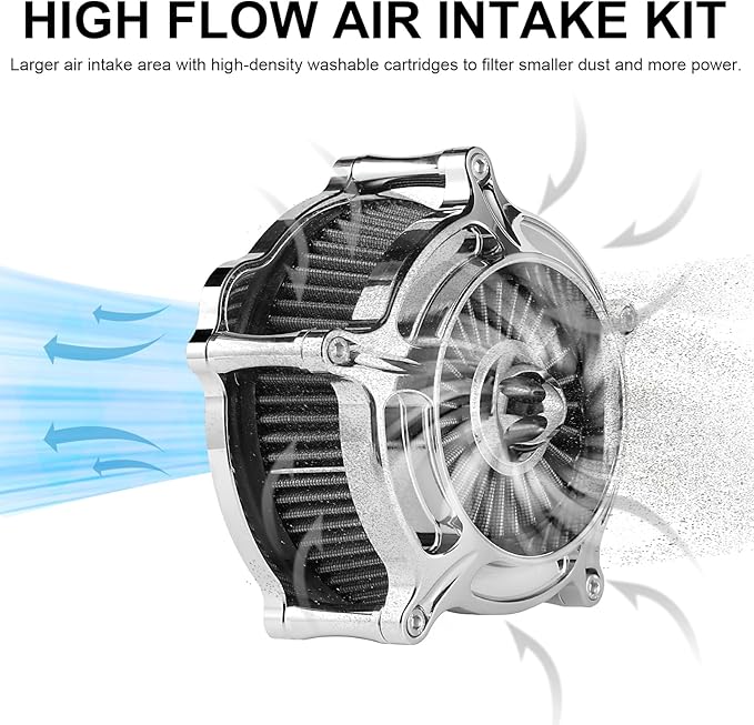 Air Filter Cleaner for Harley Davidson Air Intakes Sportster XL 883 1200 Models - Image 6