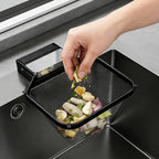 Corner Sink Strainer – PC ABS Iron Art 16.6x21.8x2cm | Foldable Basket Strainer - Image 2