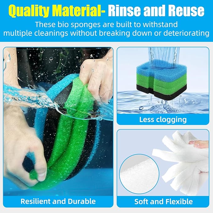 AQUANEAT Replacement Canister Filter Pads Compatible - Image 4