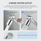 YYKBZ 1440° Rotating Sink Water Filter Faucet Extender Aerator, 2 Mode Swivel - Image 4
