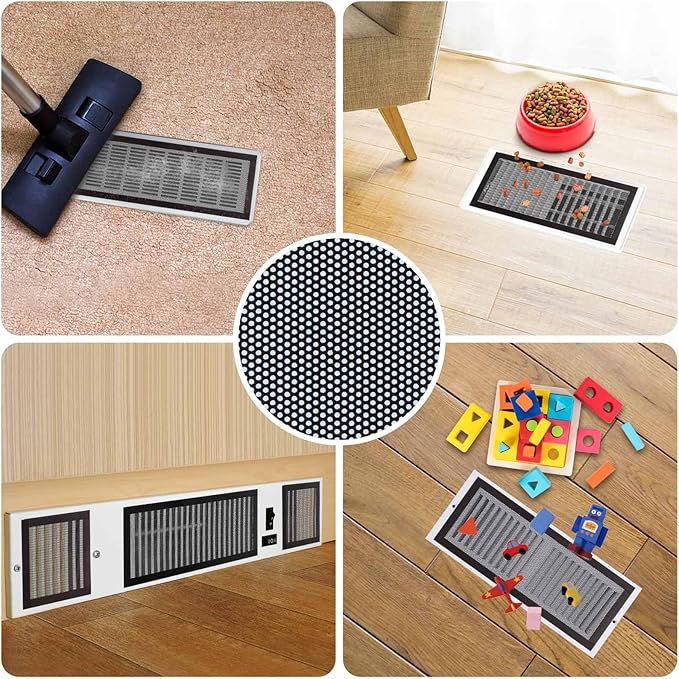 4 Pack 40cm x 30cm Magnetic Floor Vent Cover - Image 6