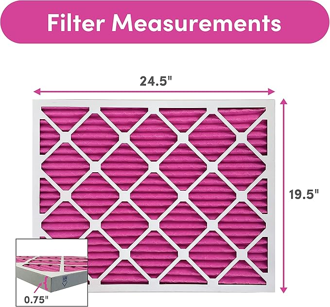 Colorfil 20x25x1 Air Filter | Made in the USA | Color Changing | Remove Cat and - Image 5
