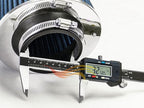 Rtunes Racing Universal Clamp-On Air Filter, Standard Cone, Dry Washable Design - Image 3