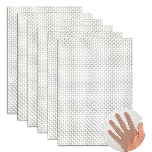 6 Pcs 12x8 Inch 304 Stainless Steel Wire Mesh Metal mesh Screen by HUAREW