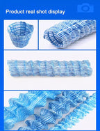 French Drain Pipe for Garden Lawn & Landscape, 8cm Perforated Fabric Drainage - Image 6