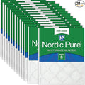 Nordic Pure 16x20x1 Poly Green MERV 6 AC Furnace Air Filters – Reduces Dust by NordicPure