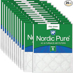 Nordic Pure 18x24x1 Poly Green MERV 6 AC Furnace Air Filters – Reduces Dust by NordicPure