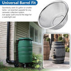 5" Rain Barrel Screen Kit with Hole Saw Tool - Image 5
